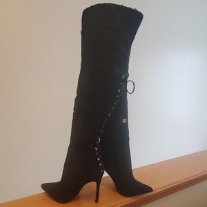 Thigh high over the knee stilleto boots 7.5